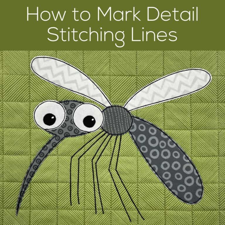 How to Transfer and Mark Detail Stitching Lines - video tutorial ...