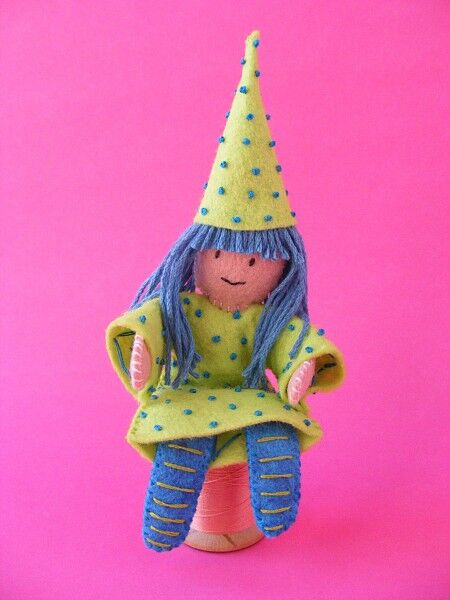Free Elf Ornament Pattern - Shiny Happy World