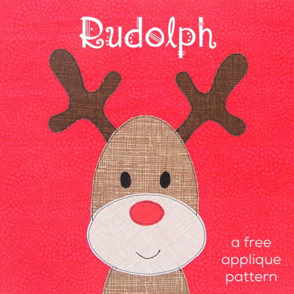 Rudolph The Red Nosed Reindeer Template Rudolph Christmas Stock