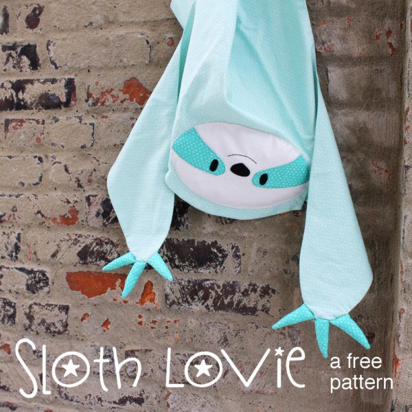 Sloth Lovie - a free pattern from Shiny Happy World