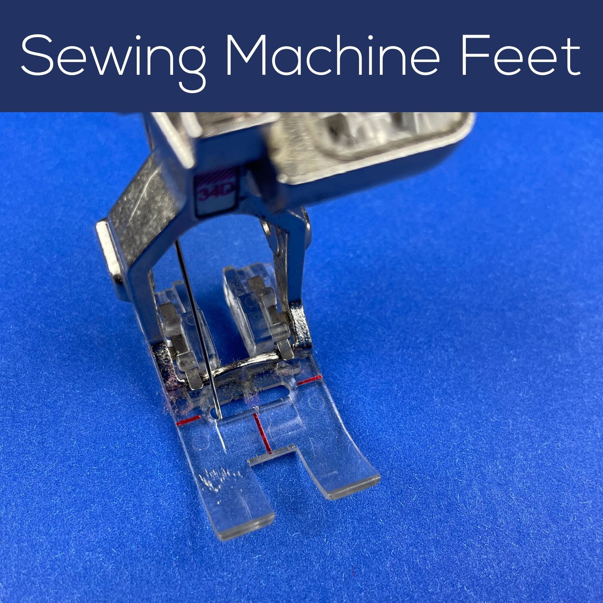 Sewing Machine Feet - Shiny Happy World